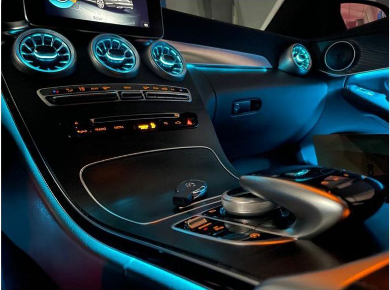 Iluminacion led ambiente Mercedes C W205 GLC X253