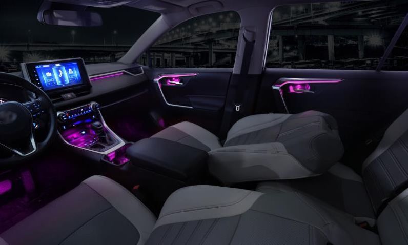 Iluminacion led ambiente Toyota RAV4