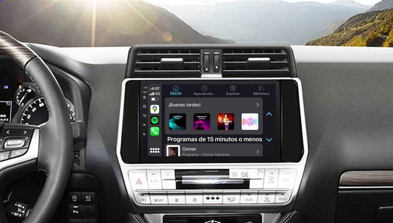 Pantalla android Dynavin Toyota Land Cruiser +2019