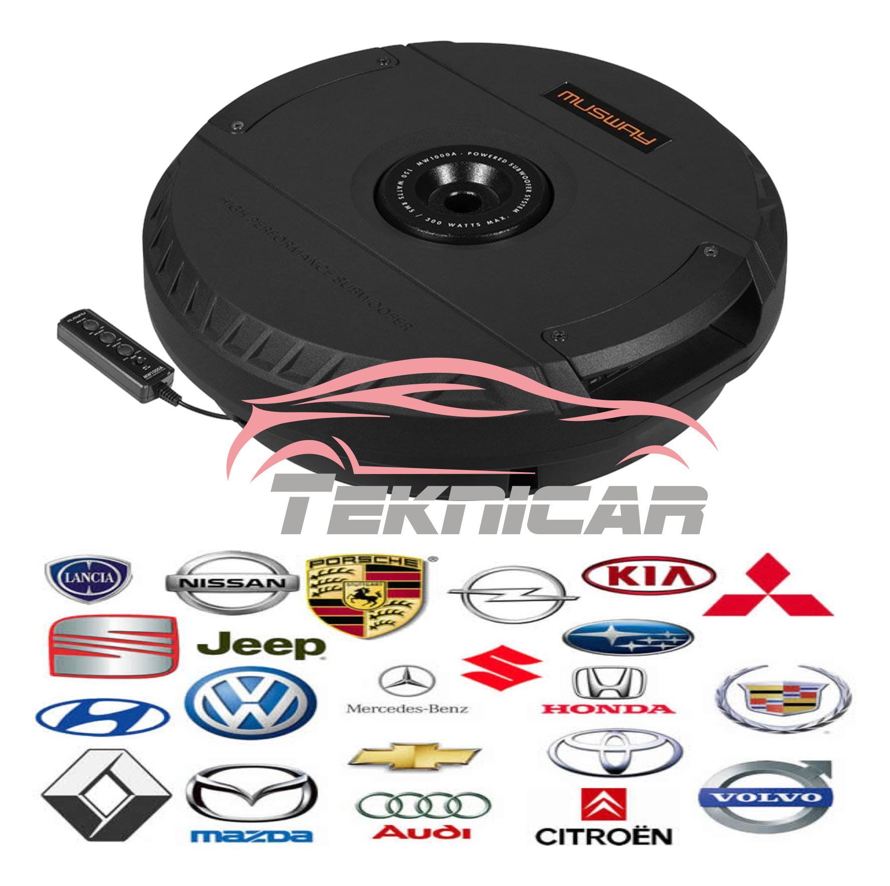 Subwoofer Musway MW1000A