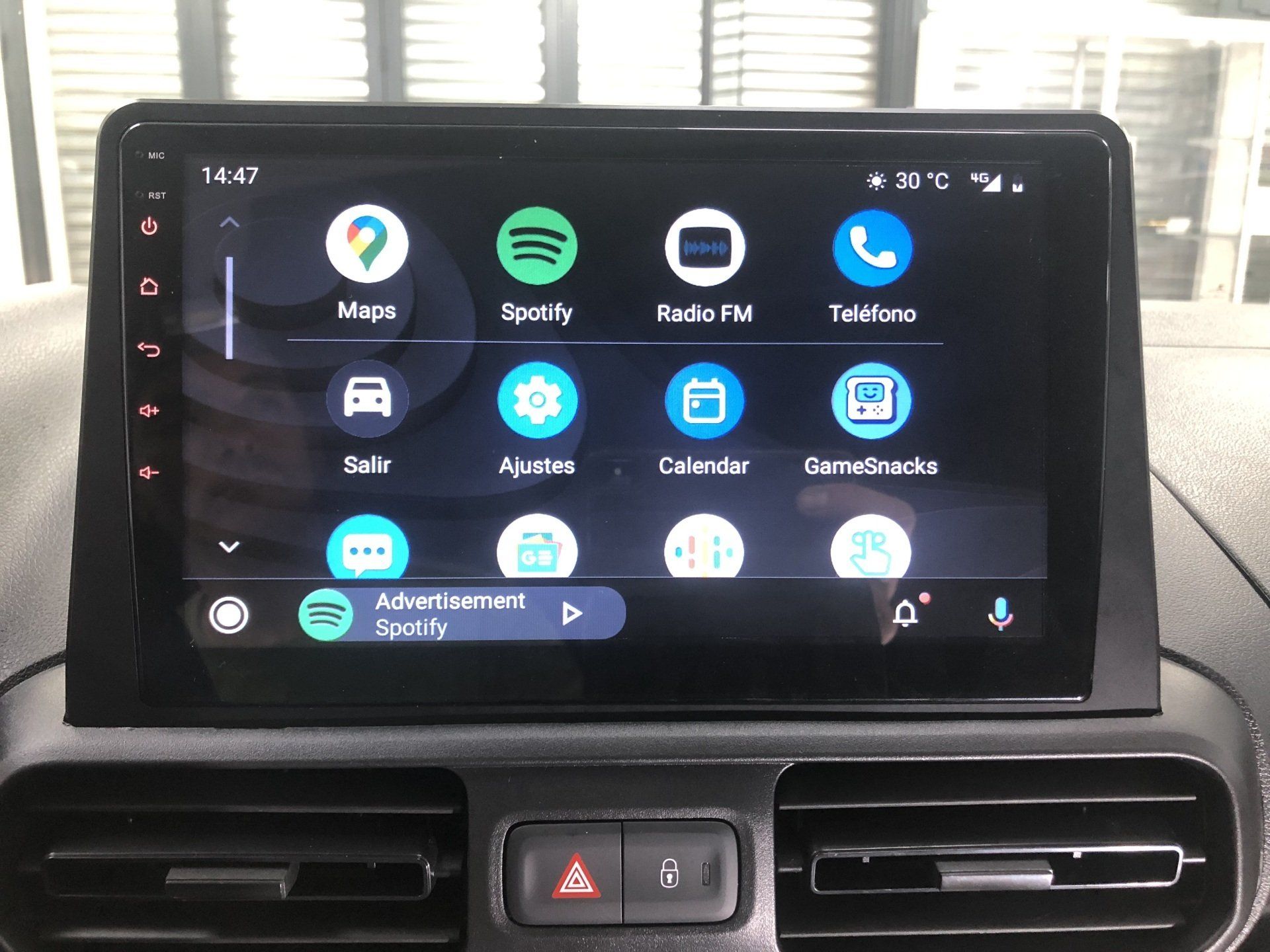 Pantalla android Dynavin Citroen Berlingo +2019