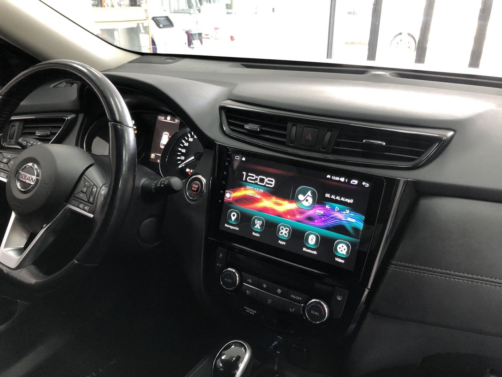 Pantalla android Dynavin Nissan Qashqai y X-Trail