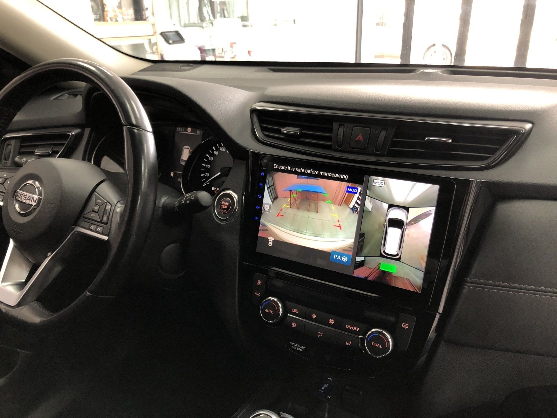 Pantalla android Dynavin Nissan Qashqai y X-Trail