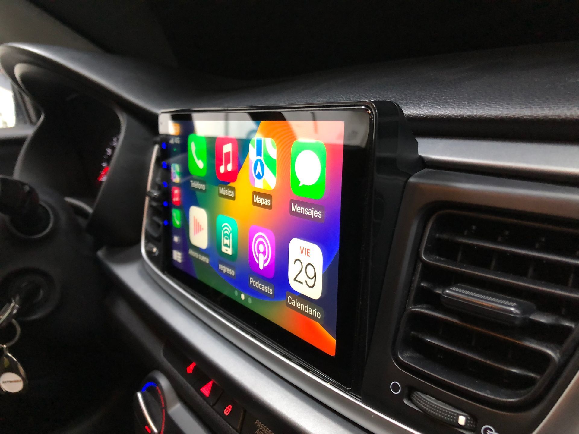 Pantalla android Kia Rio y Kia Stonic