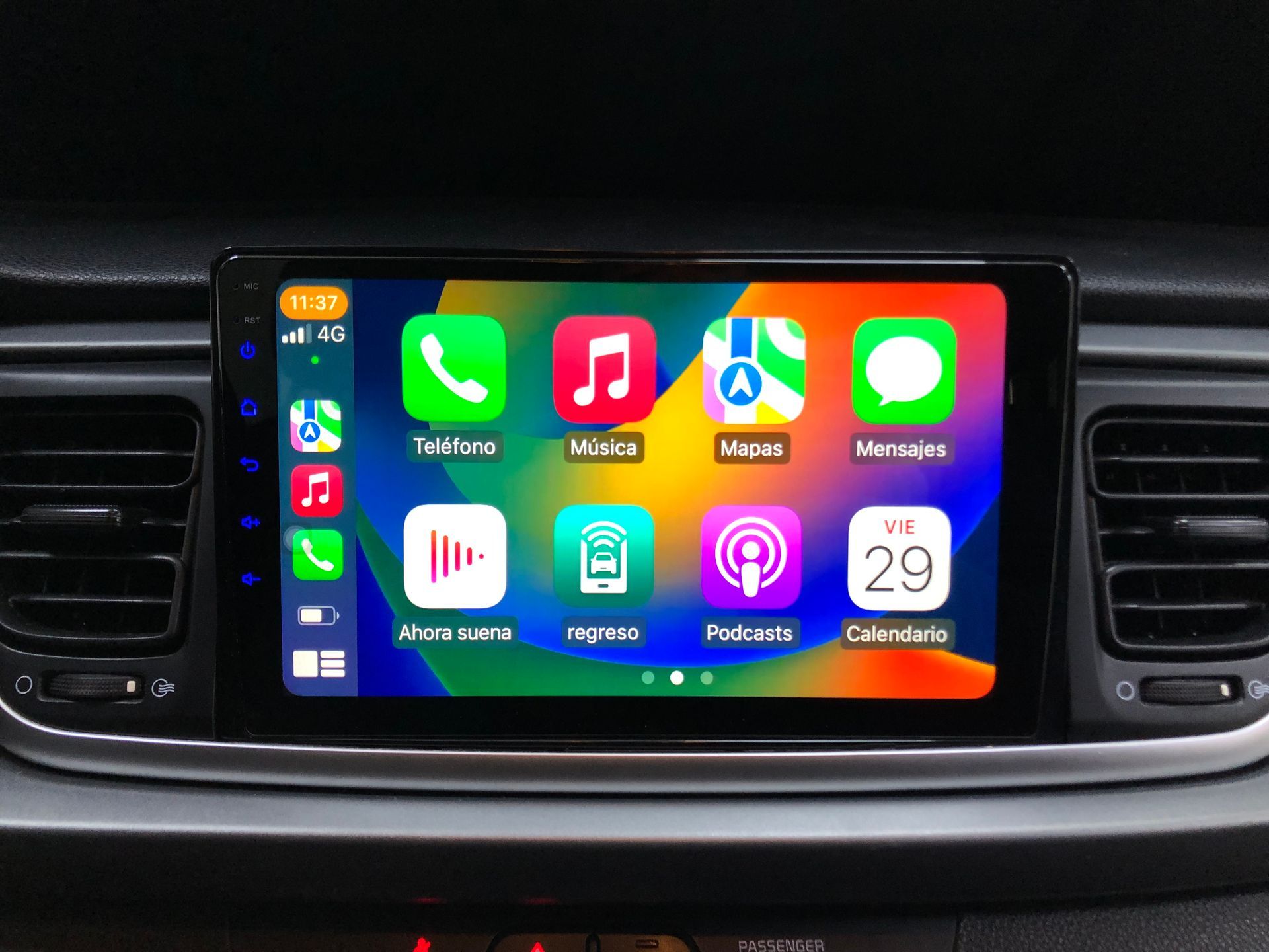 Pantalla android Kia Rio y Kia Stonic