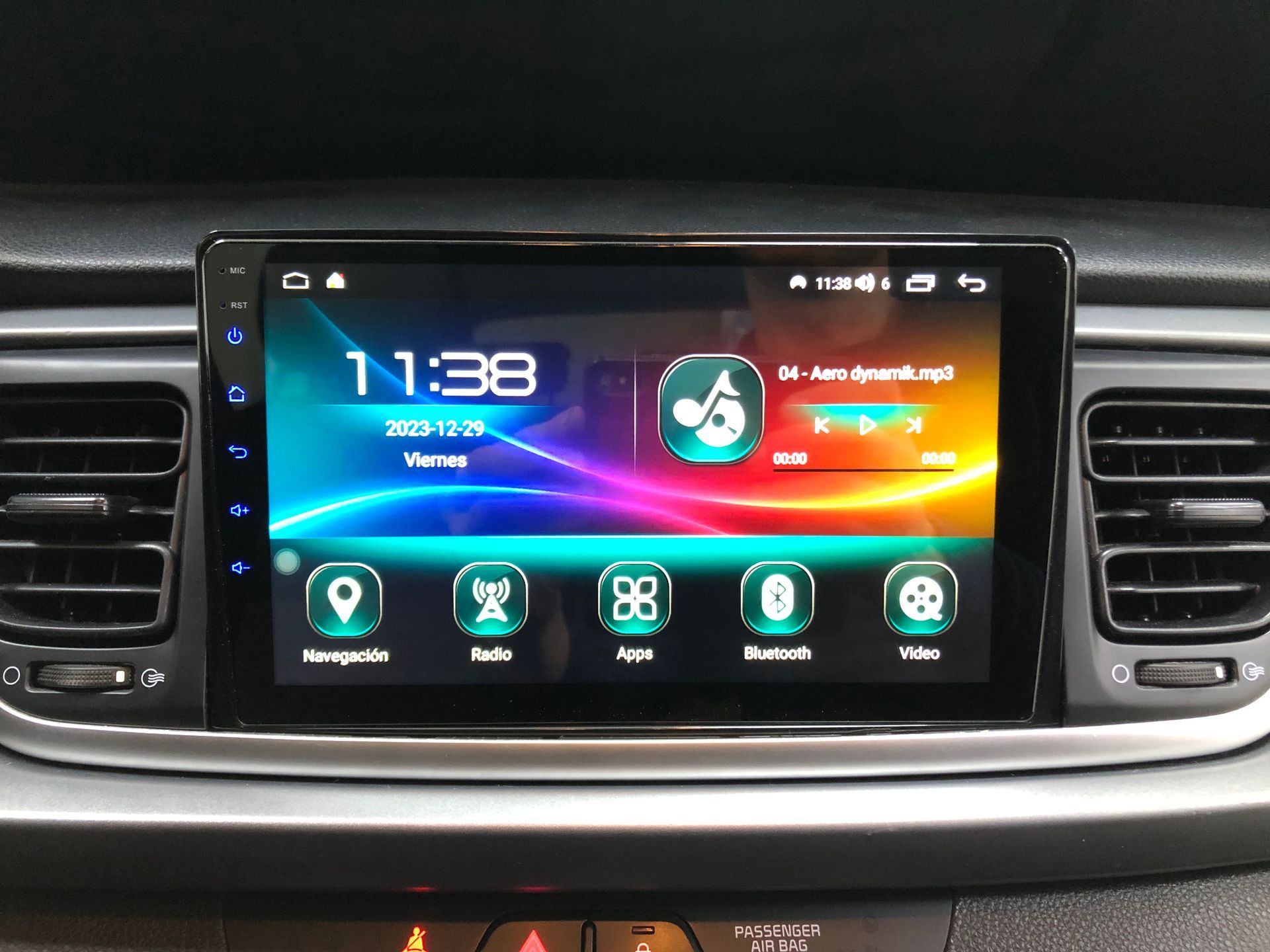 Pantalla android Kia Rio y Kia Stonic