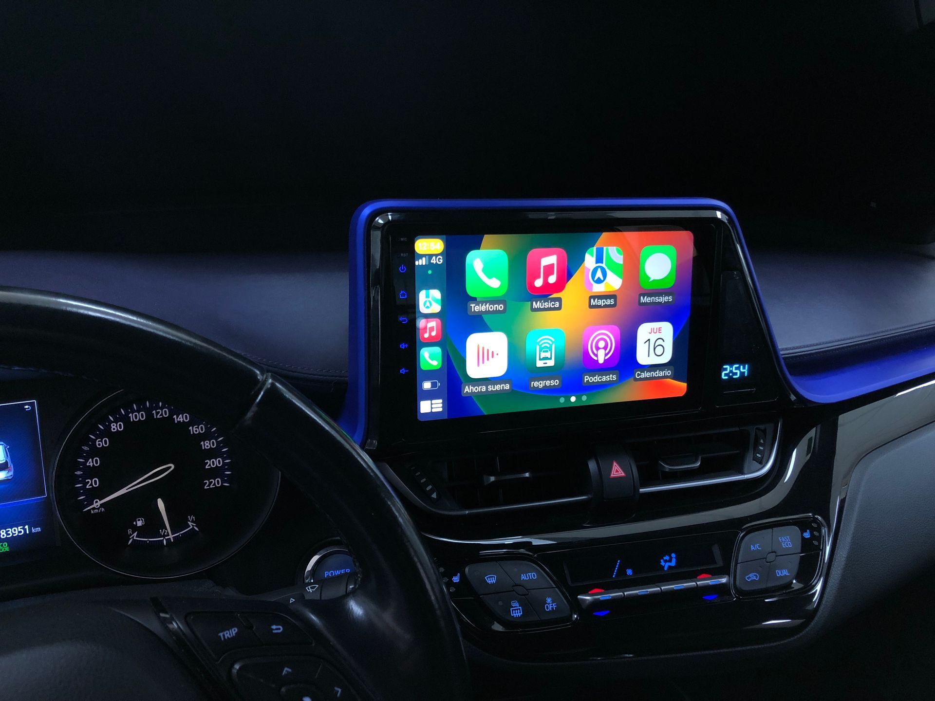 Pantalla android Dynavin Toyota C-HR 