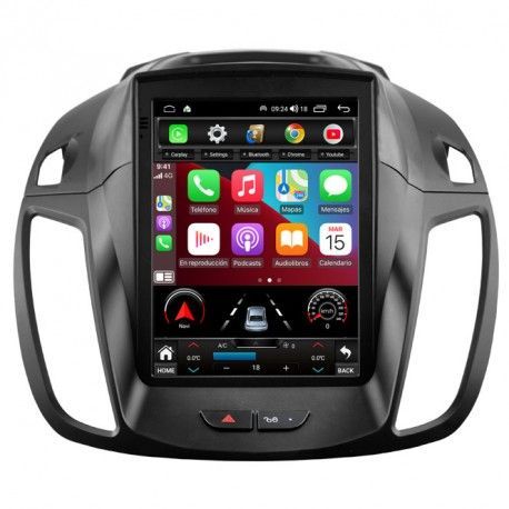 Pantalla android 9 pulgadas Ford Kuga mk2 2012