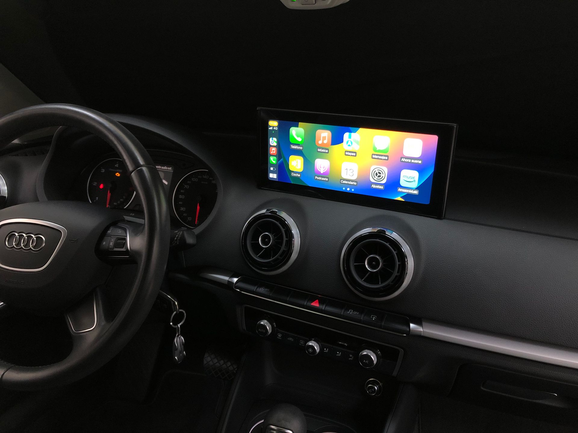 Pantalla android 10,25 audi A3 8V