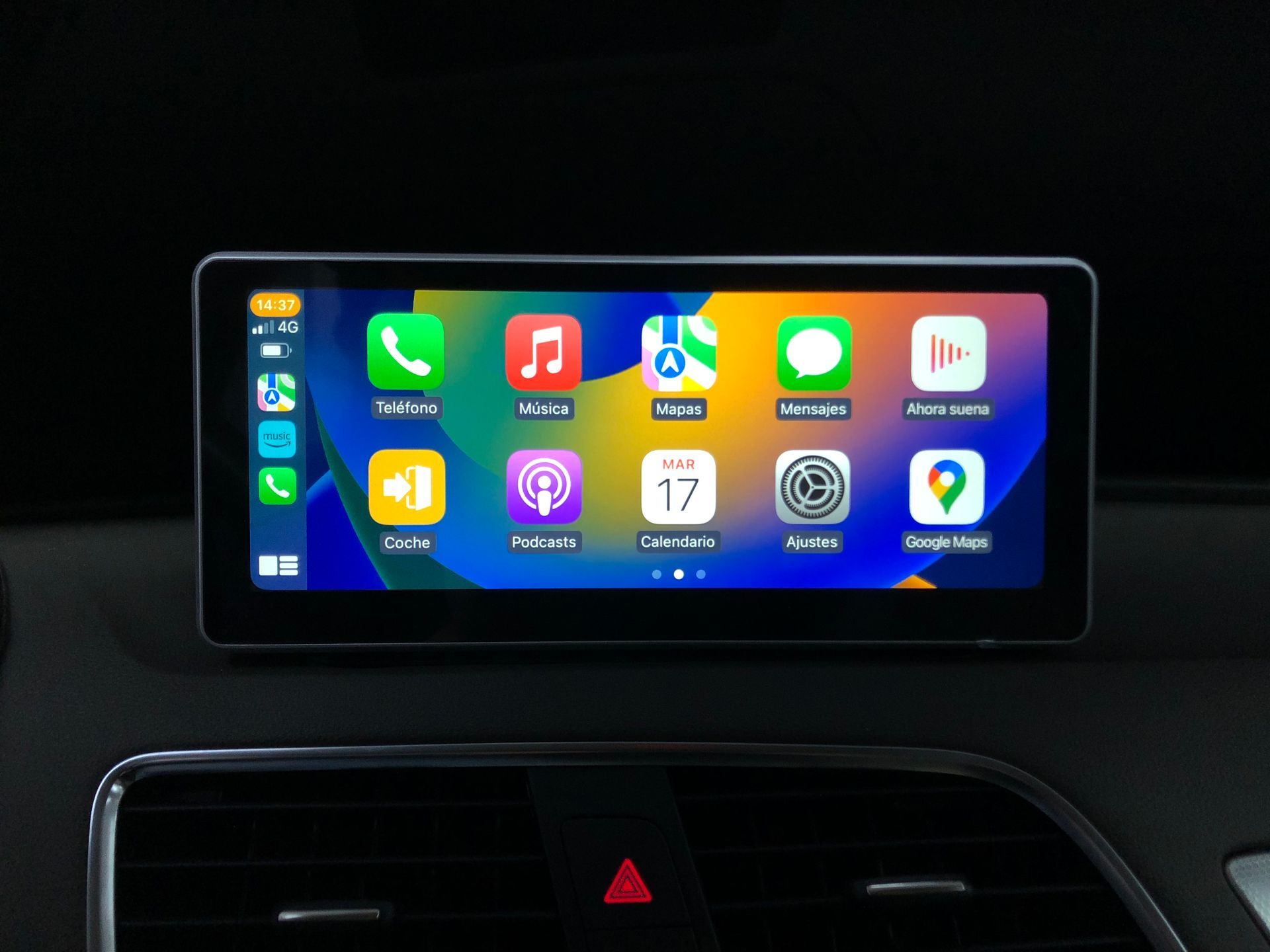 Pantalla android 10,25 Audi Q3 8U