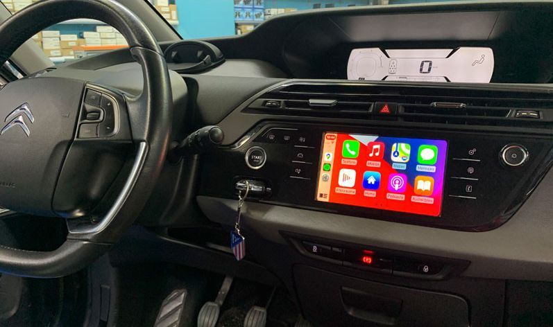 Interface Carplay - Android auto citroen