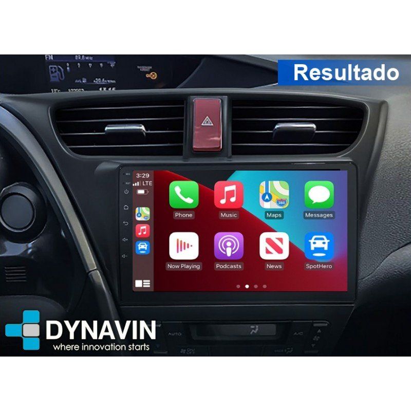 Pantalla android 9 Honda Civic Mk9 2011