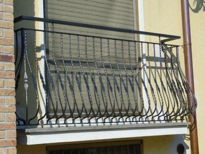 grata per balcone - marnate - legnano