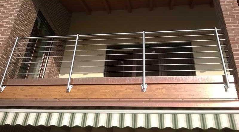 grata per balcone privato - marnate - legnano