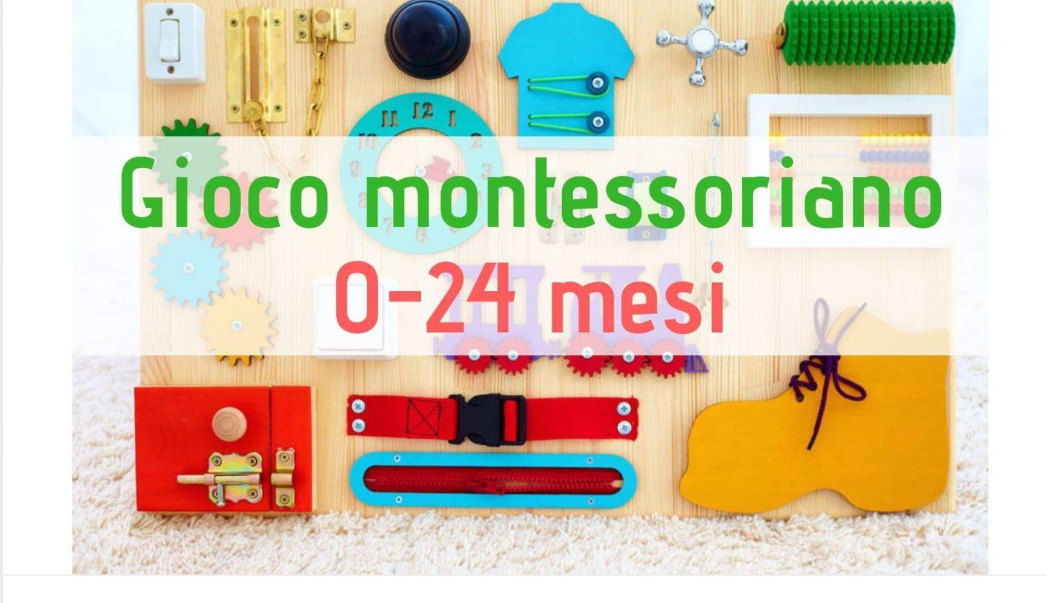 LABORATORIO MONTESSORI BAMBINI MILANO