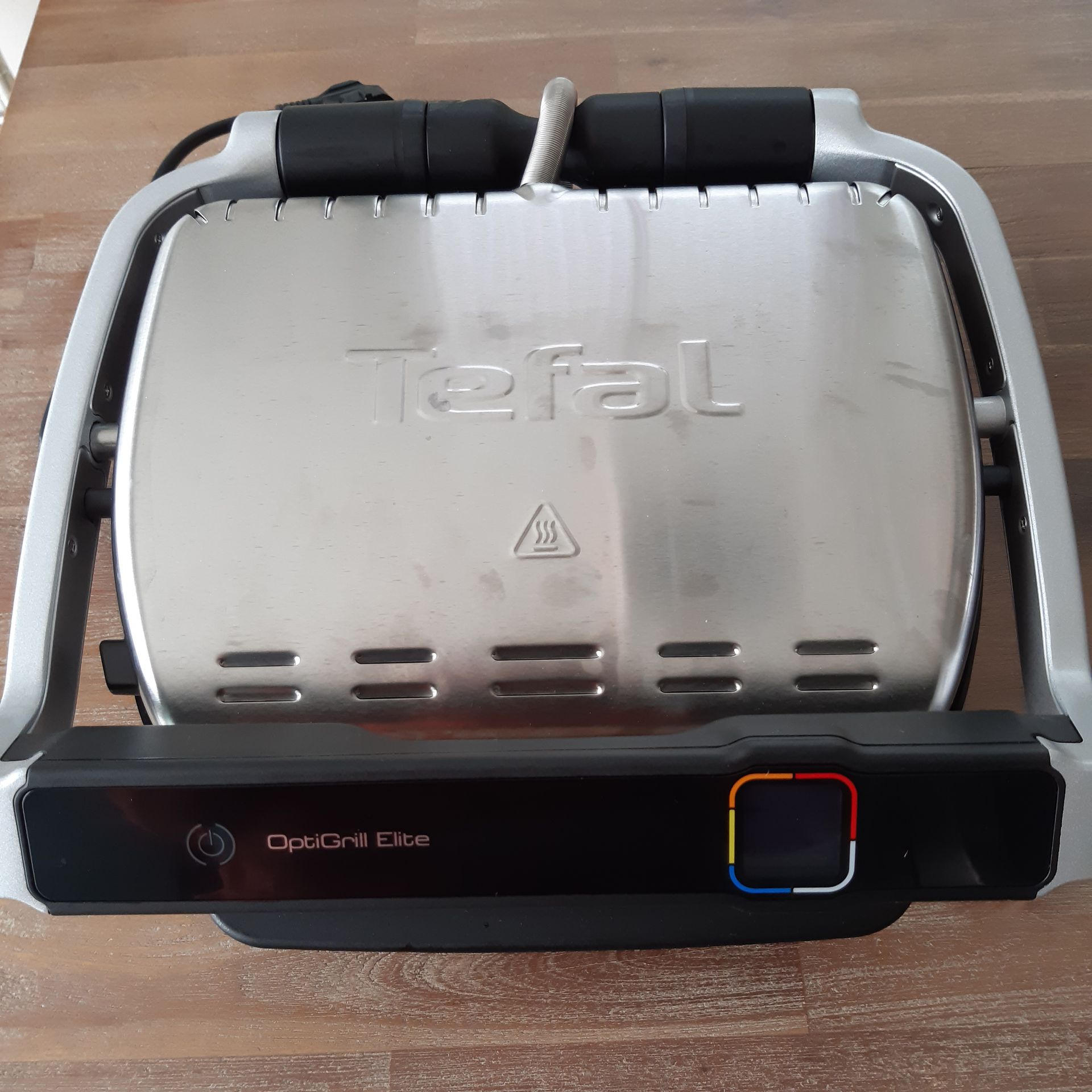 tefal optigrill gesloten