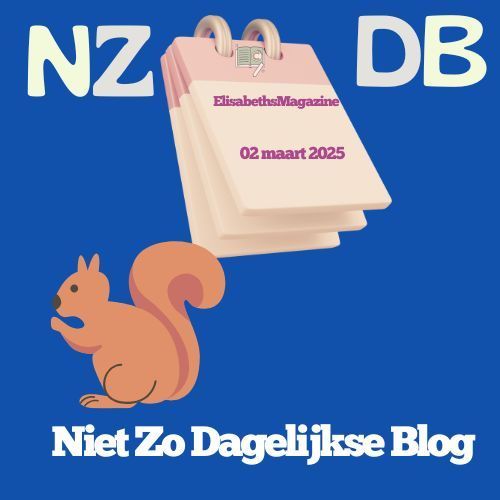 A blue background with nz db niet zo dagelijkse blog