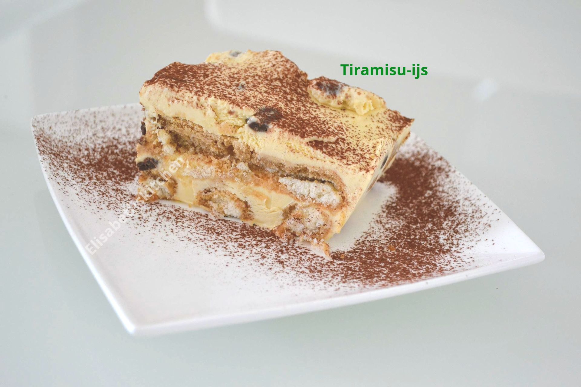 Tiramisu ijs - recept