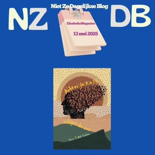 Een blauwe achtergrond met nz db erop geschreven