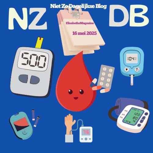 Een blauwe achtergrond met nz db erop geschreven