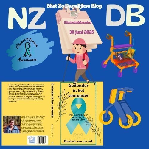 Een blauwe achtergrond met nz db erop geschreven