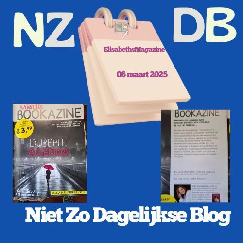 A blue background with nz db niet zo dagelijkse blog