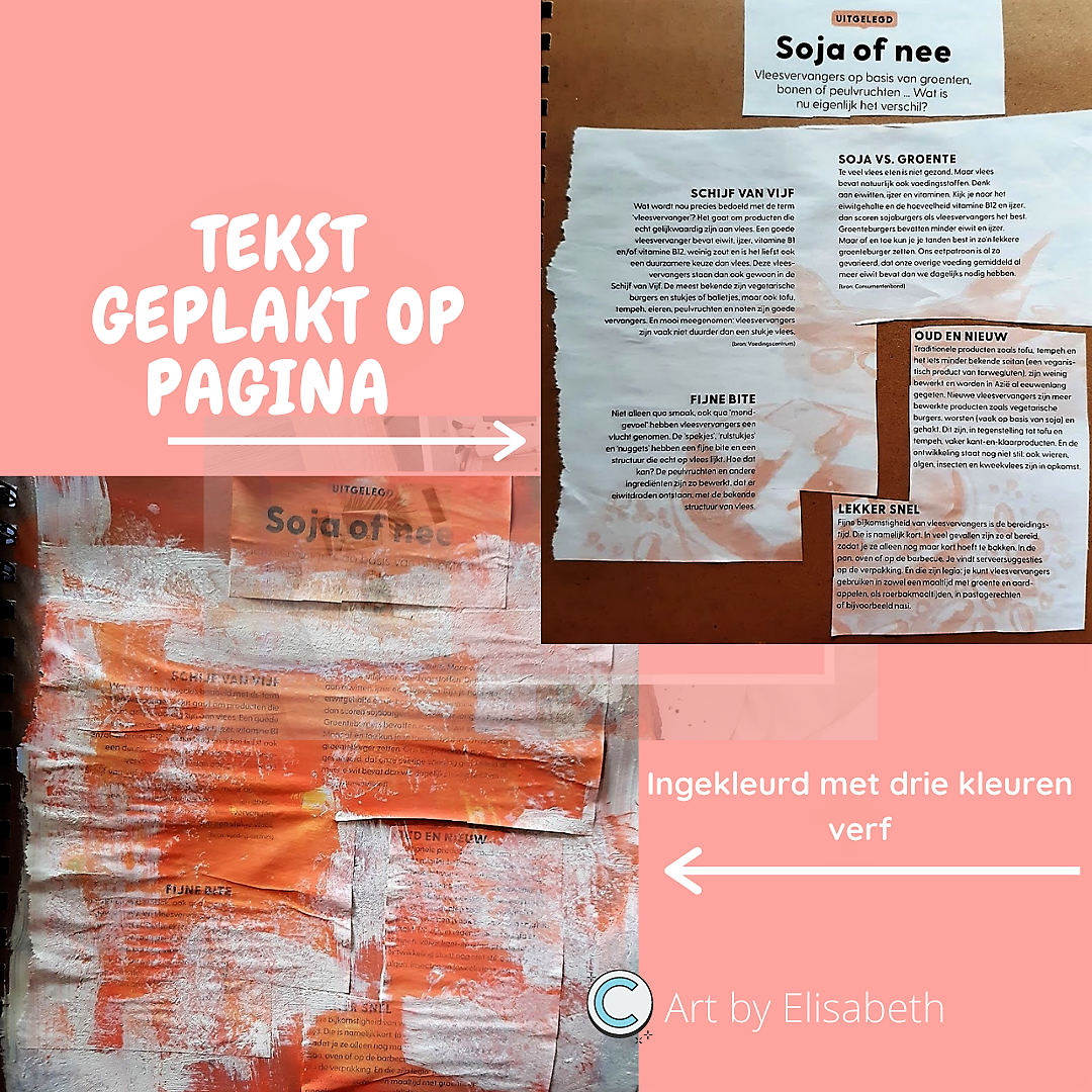 Art work challenge dag 1 maart 2021