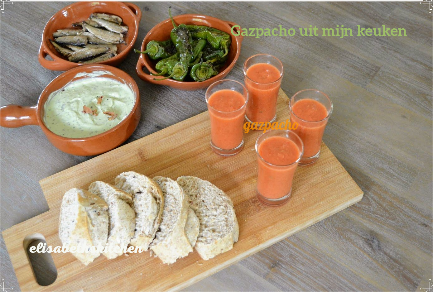 Gazpacho uit Elisabethskitchen