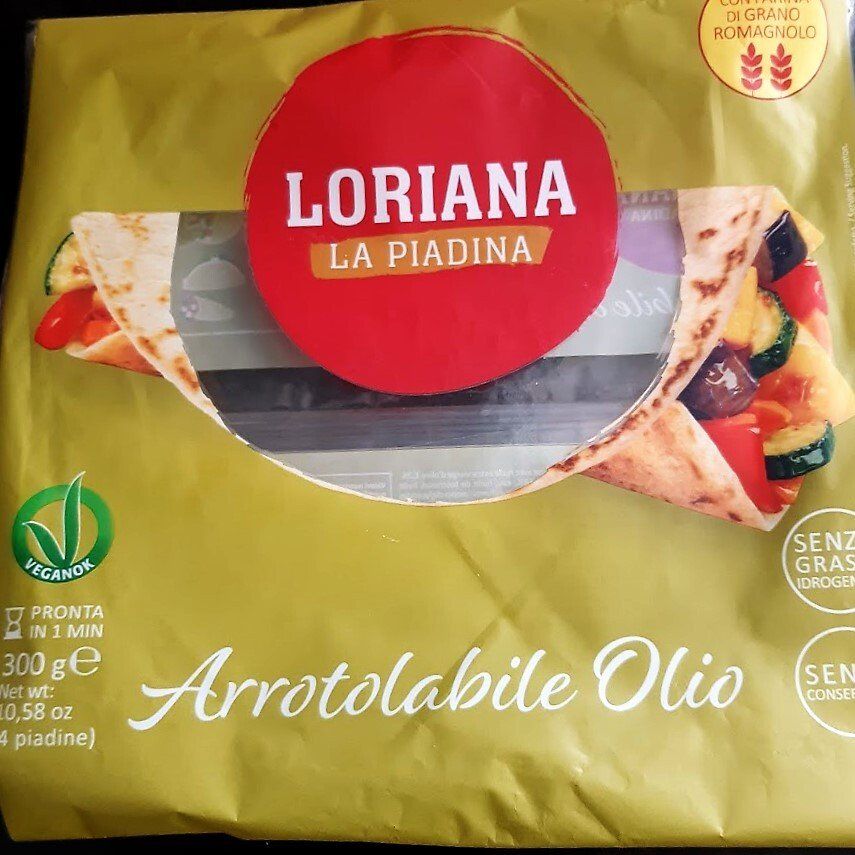 Gegrilde piadina ham en kaas