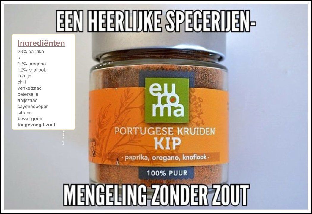 Portugese kip met zilvervliesrijst