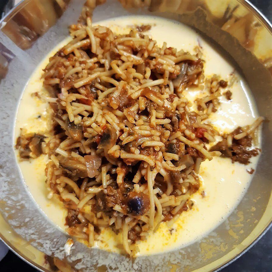 Spaghettitaart uit de Philips Airfryer XXL