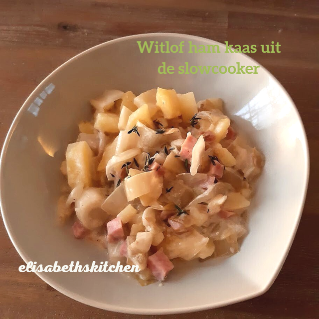 Witlof Ham Kaas Uit De Slowcooker