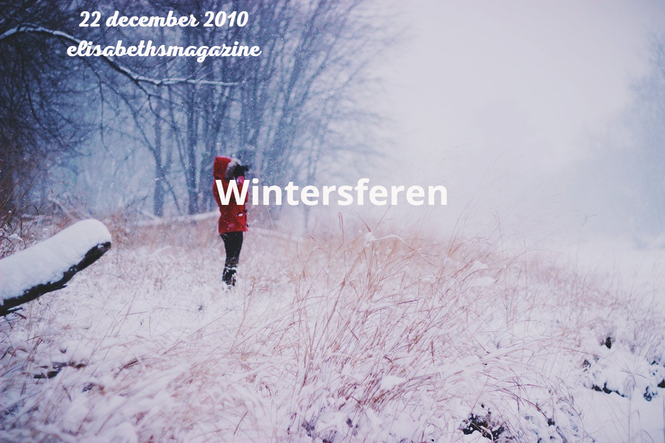 Wintersferen een gedicht van Elisabeth uit december 2010
