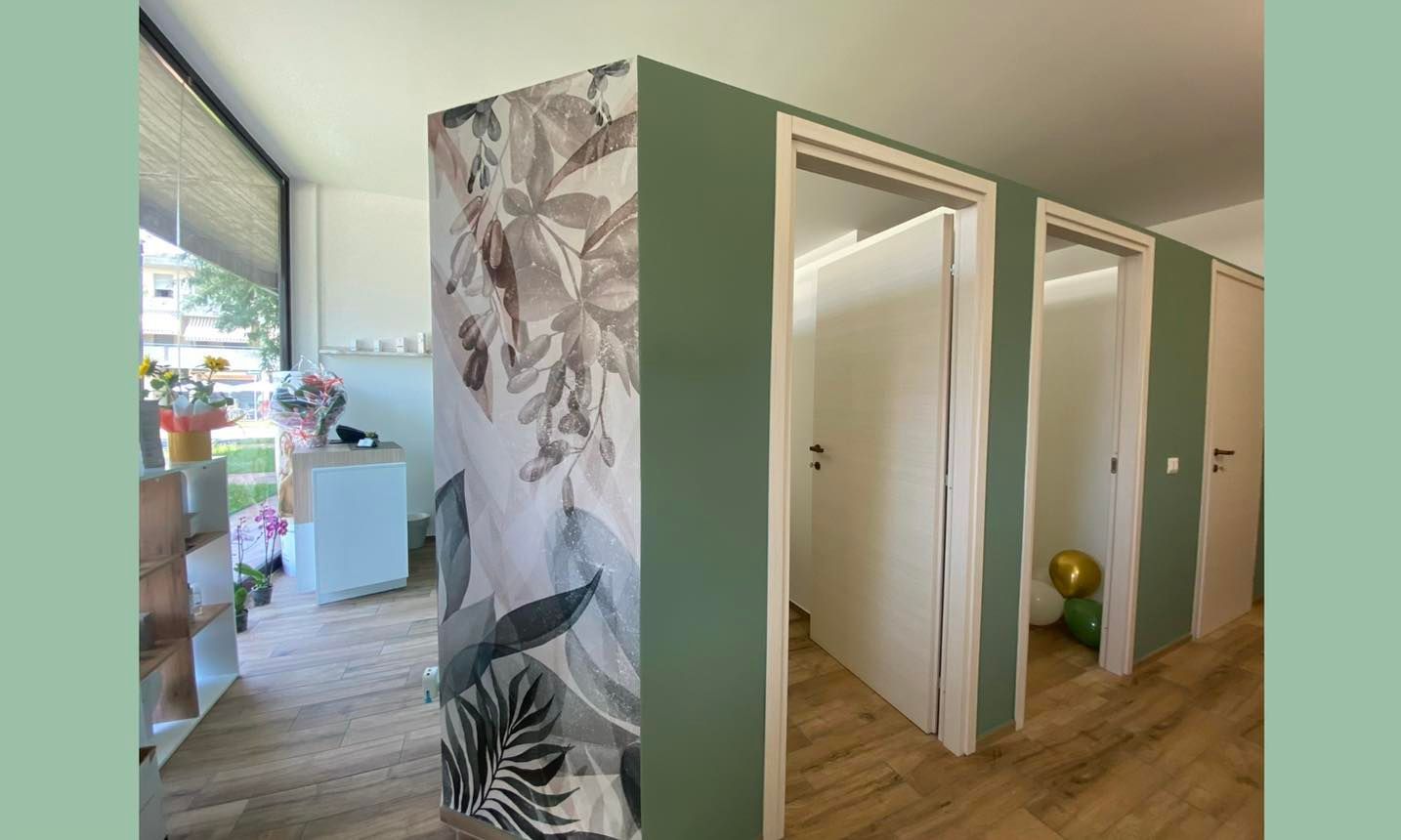 Altro scorcio delle cabine del centro estetico