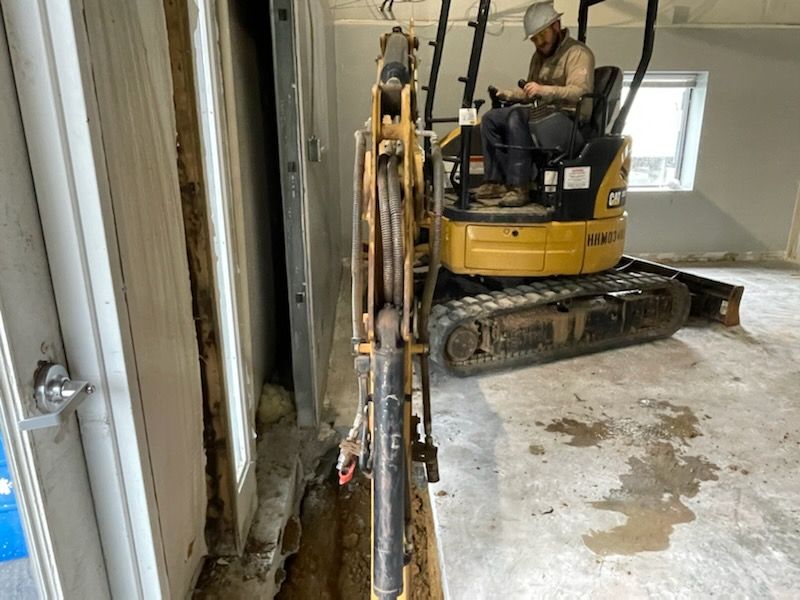 Concrete Excavation — High Point, NC — Burton Builders Inc