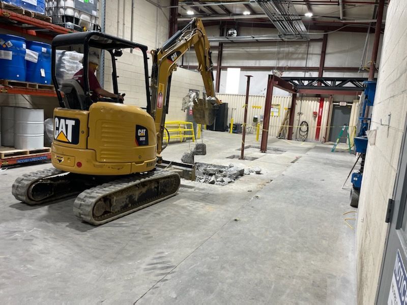 Excavator — High Point, NC — Burton Builders Inc