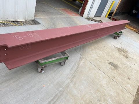 Red Steel Bars — High Point, NC — Burton Builders Inc