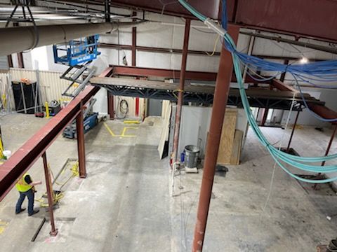 Construction Site From Above — High Point, NC — Burton Builders Inc