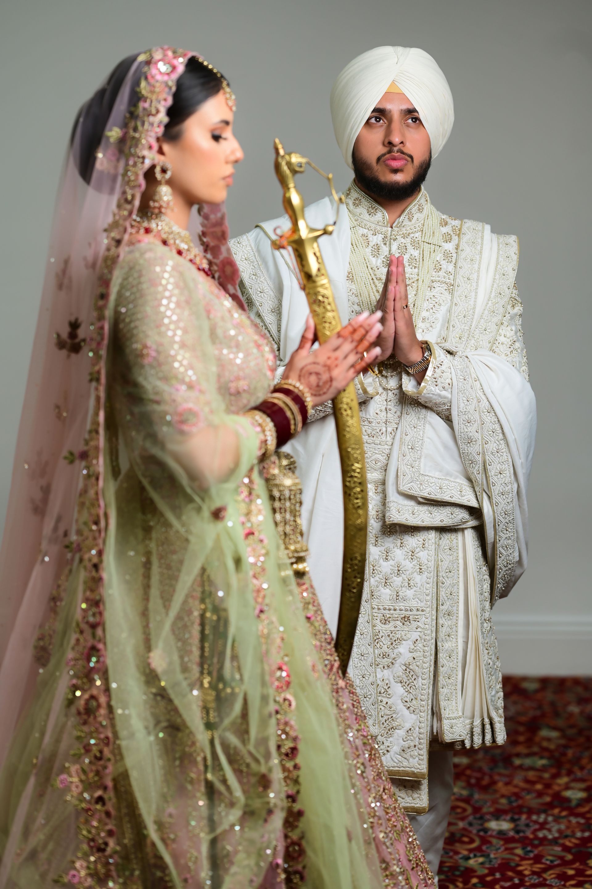 Sikh wedding photographer London 