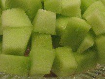 melon chunks