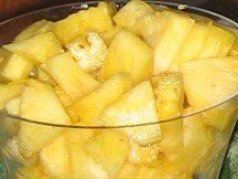 pineapple chunks