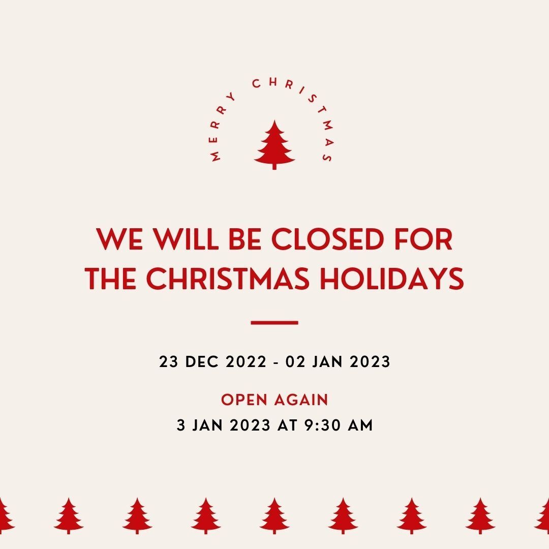 Christmas Holiday Opening Hours