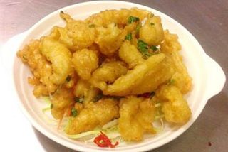 Salt and Pepper Squid from Lower Hutt's Chinese fast food take away Ichiban Chinese
