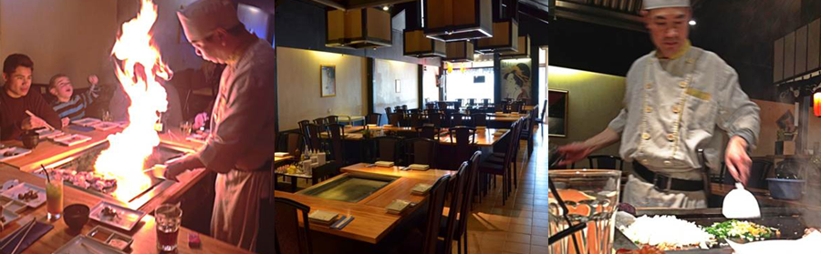 Montage of Teppanyaki restaurant in Lower Hutt