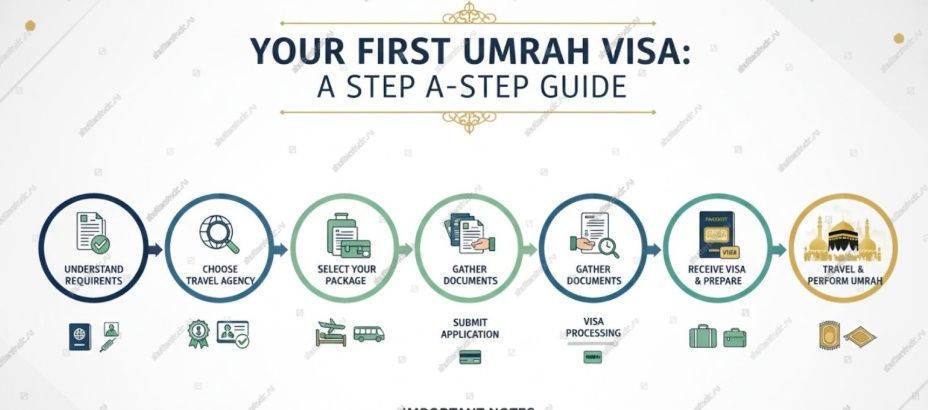 Step-by-Step Submission for the Umrah Visa
