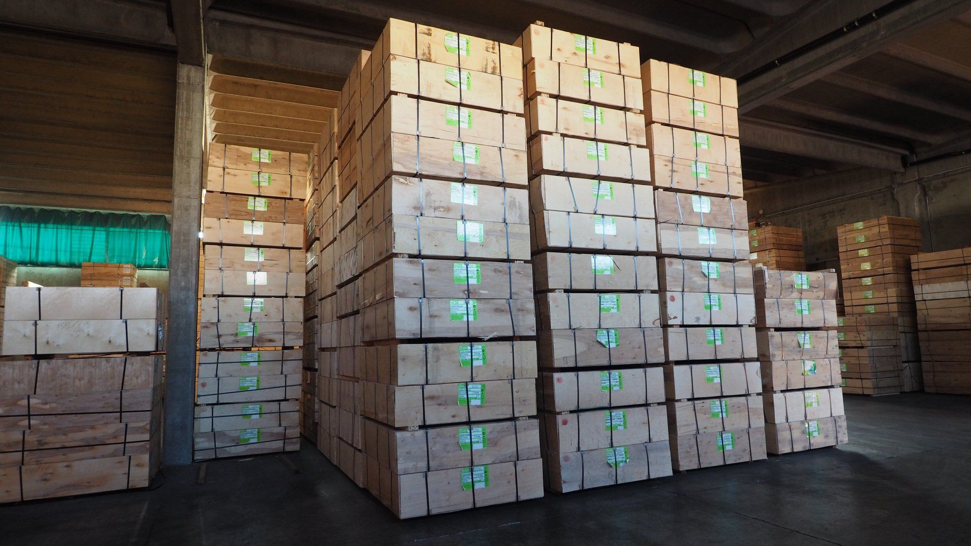 stock pannelli di legno