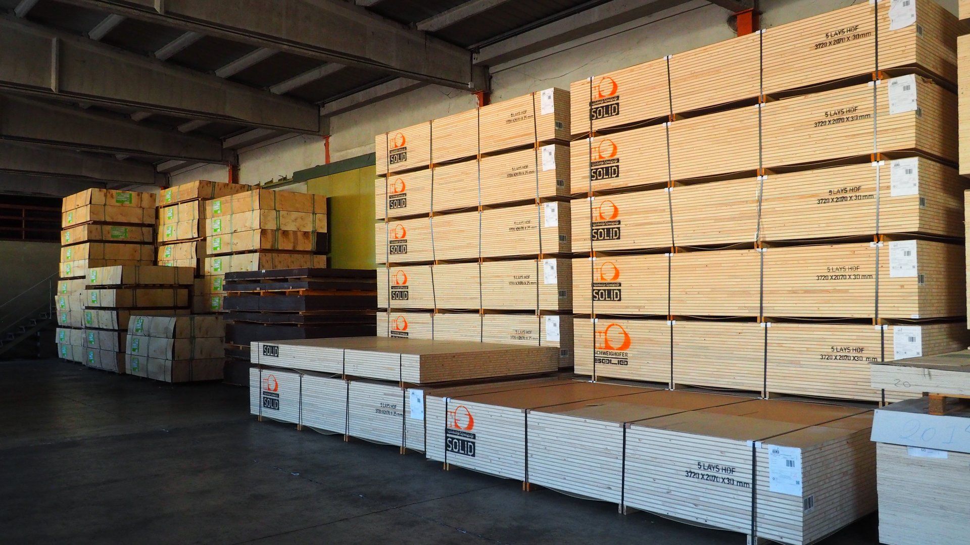 stock pannelli di laminati