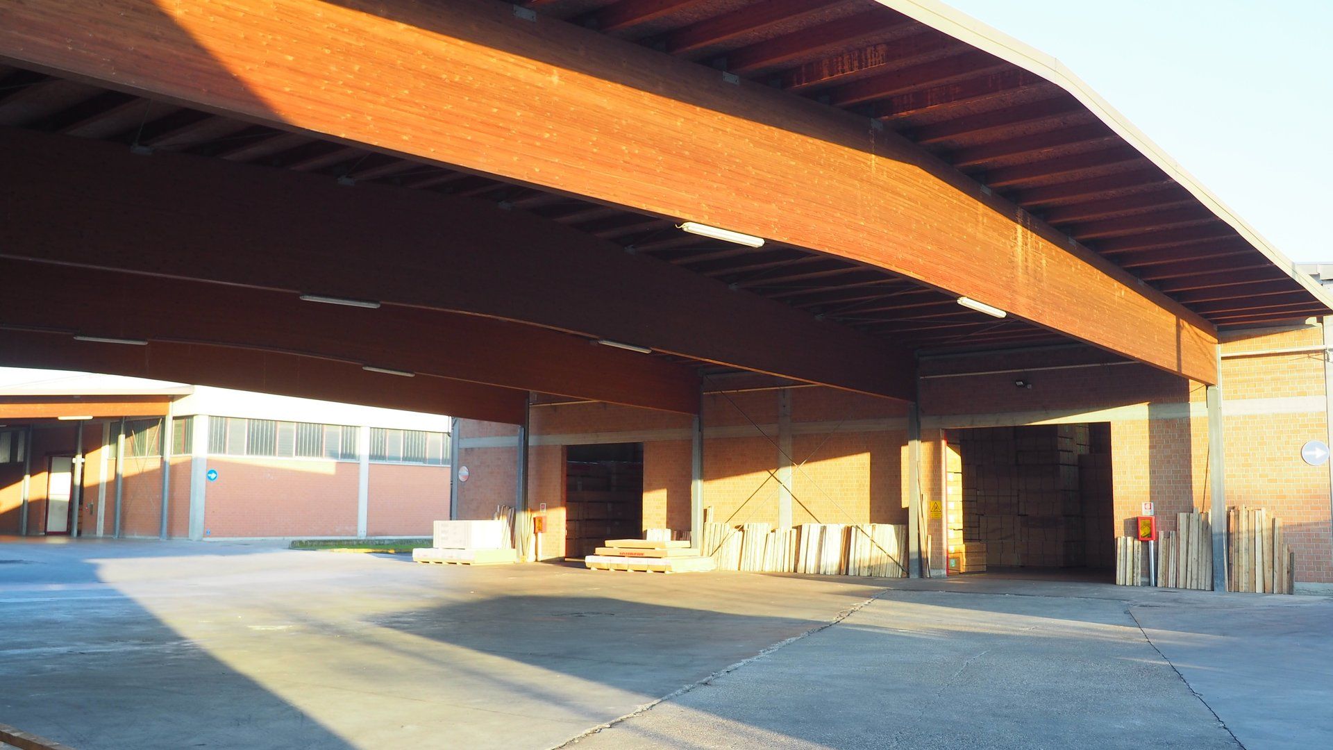 magazzino stoccaggio legno