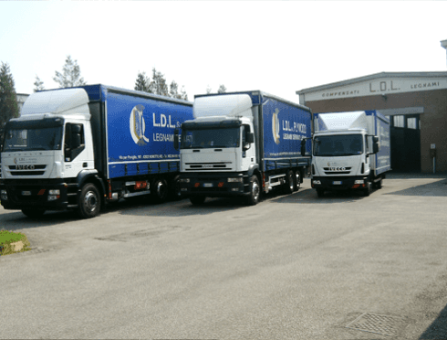 Servizio trasporto legno