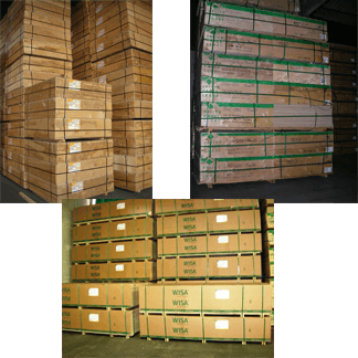 pannelli di legno placcato